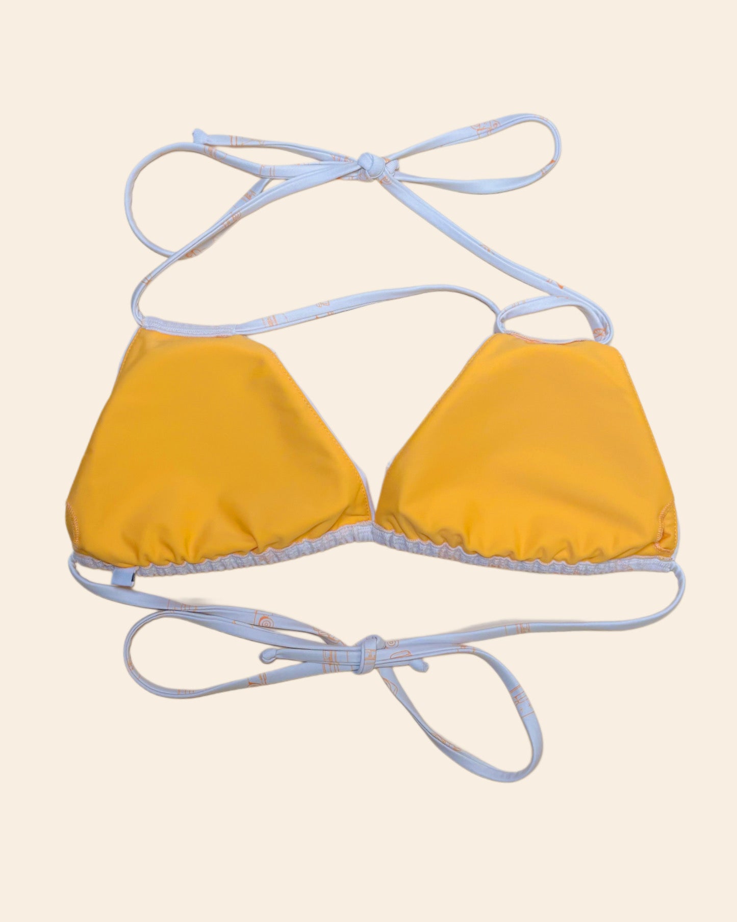 Creamsicle Bikini Top