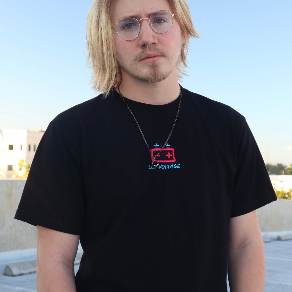 
                      
                        Low Voltage Embroidered T-shirt
                      
                    