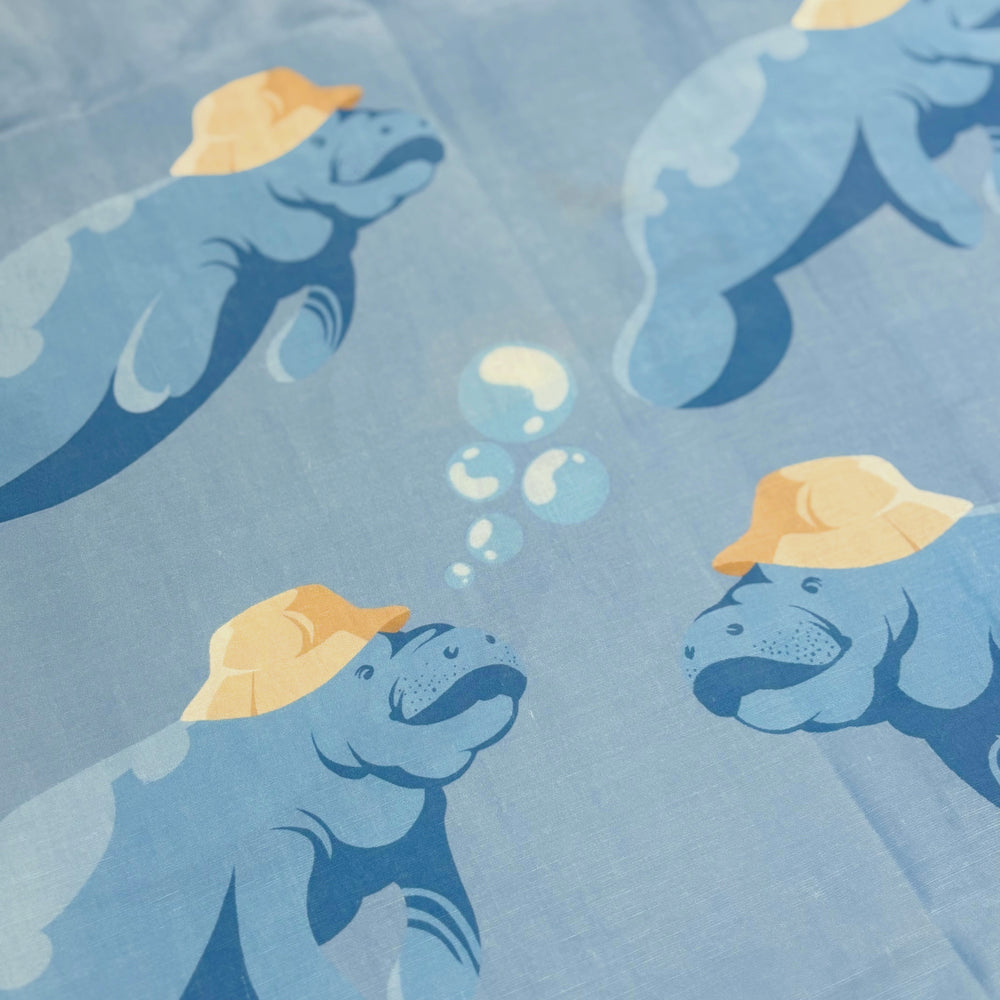 
                      
                        Manatee Wearing a Bucket Hat on Vacation Shirt
                      
                    