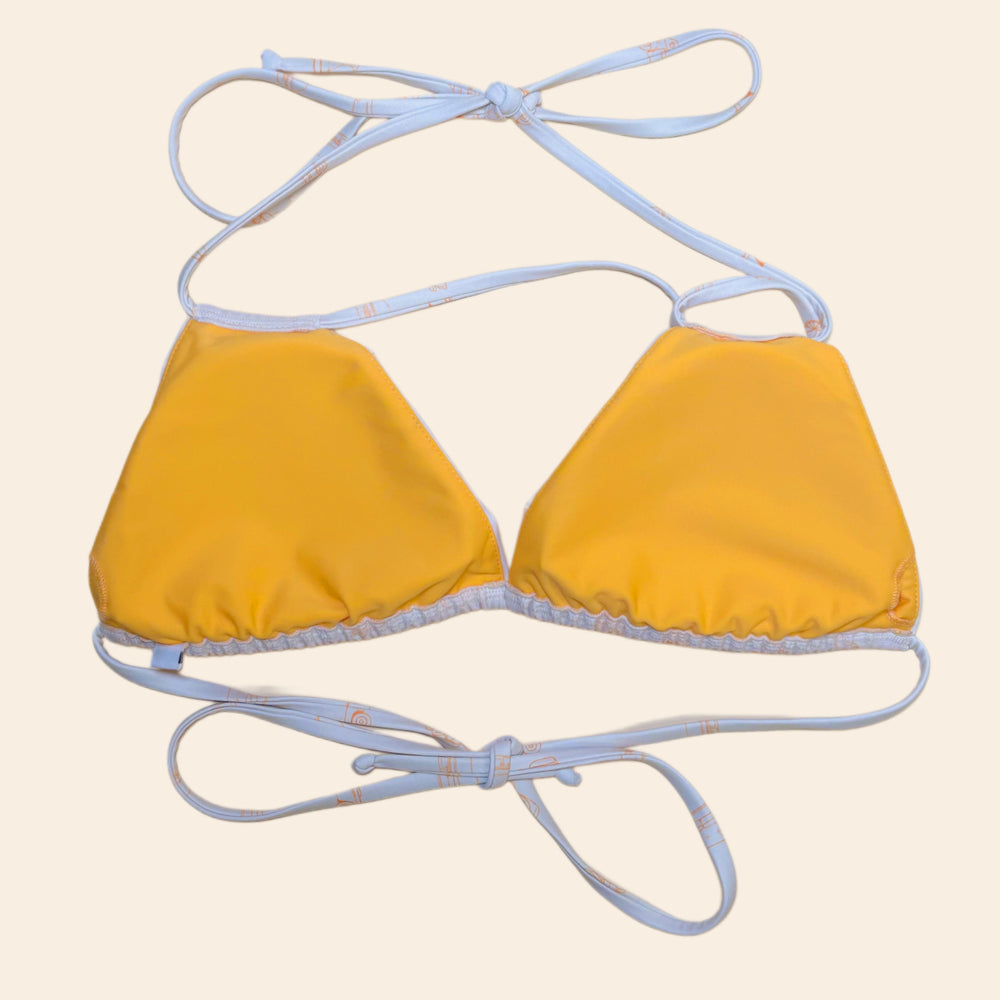 
                      
                        Creamsicle Bikini Top
                      
                    