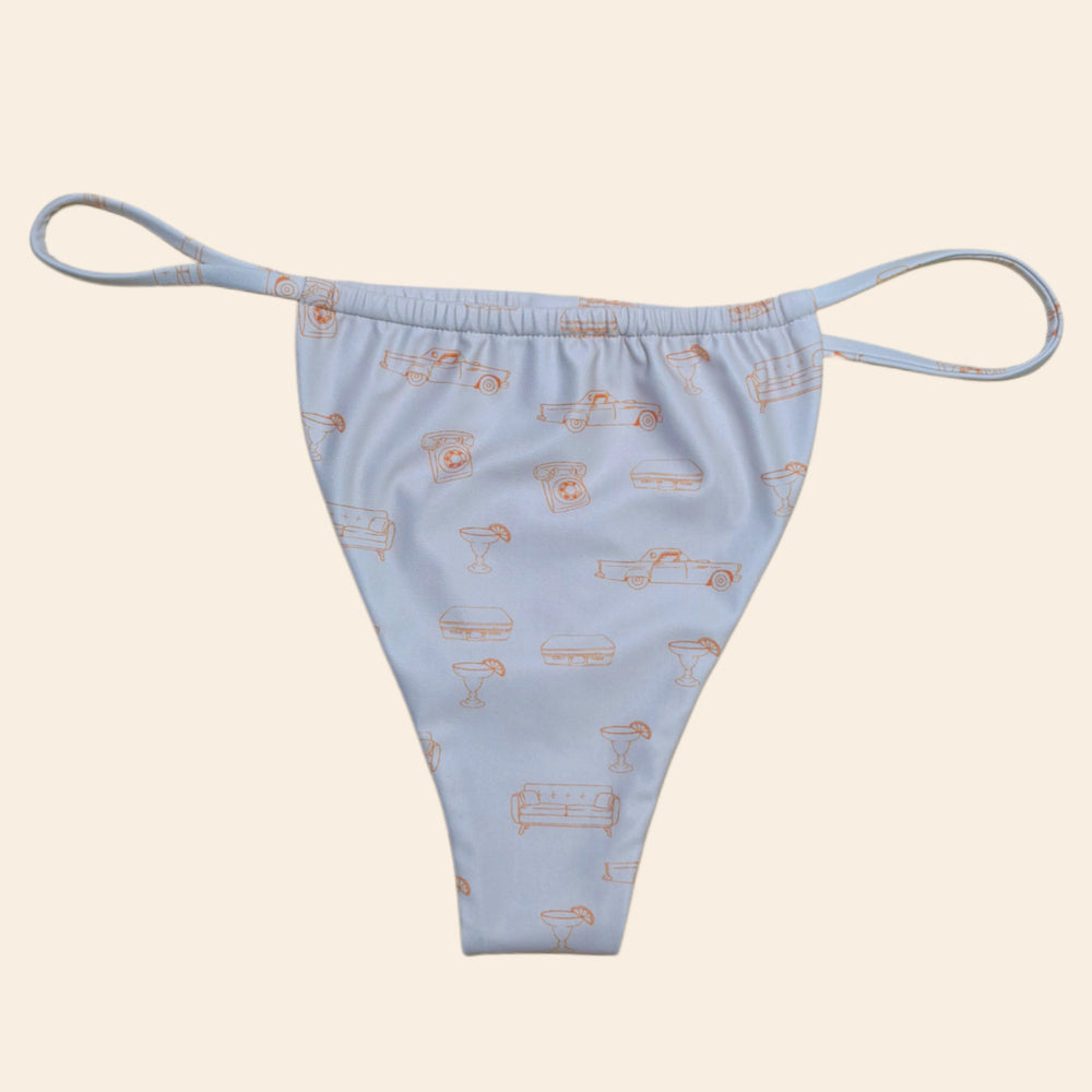 Creamsicle Bikini Bottom