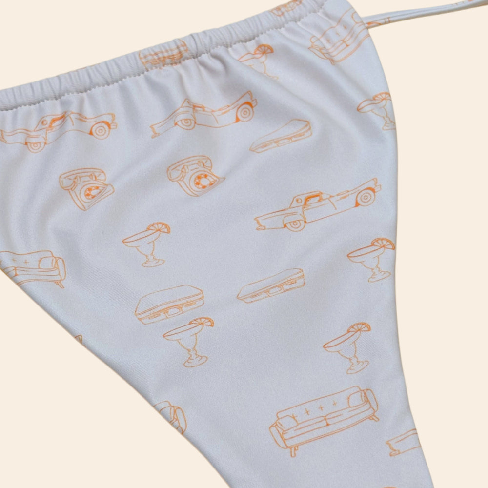 Creamsicle Bikini Bottom