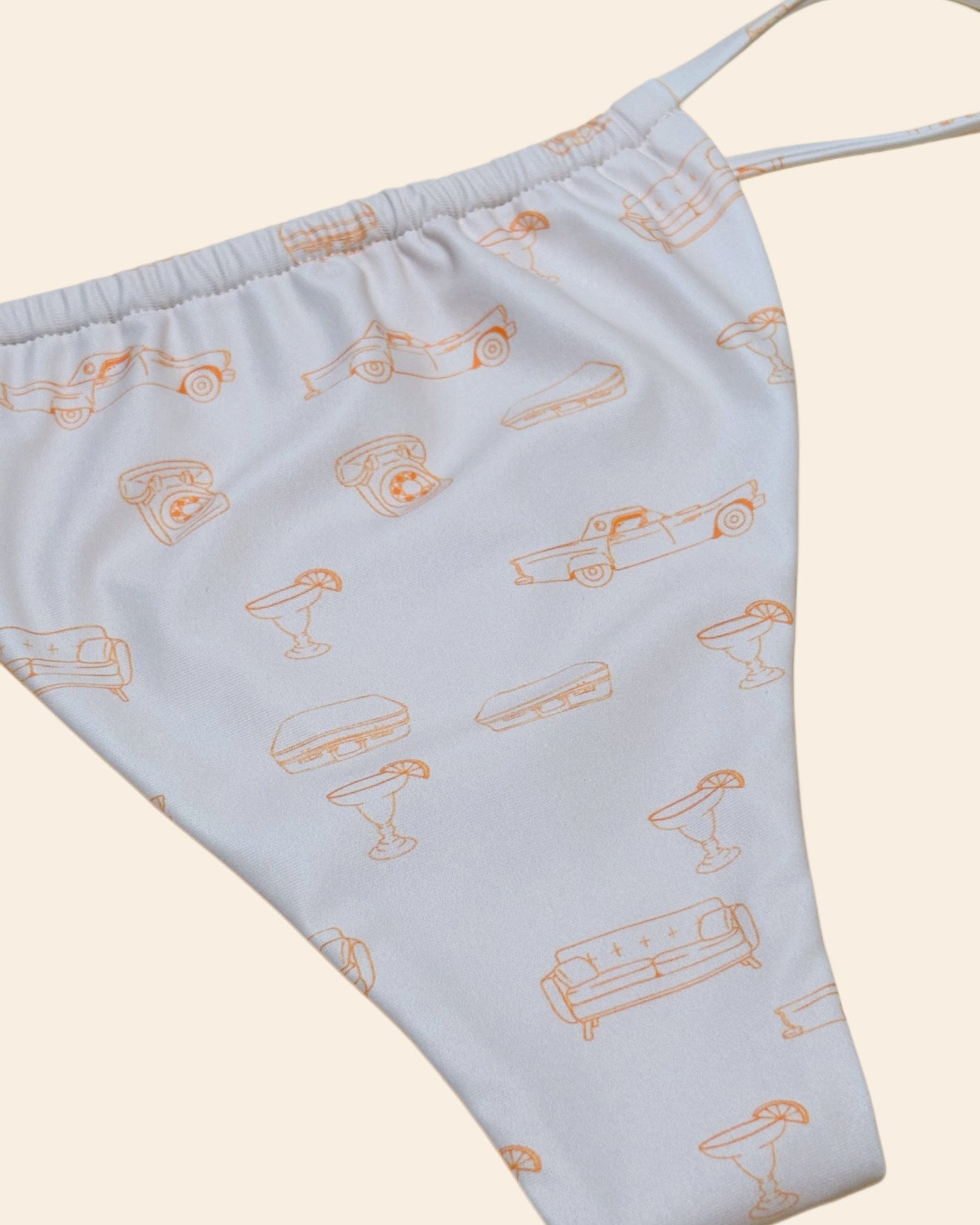 Creamsicle Bikini Bottom